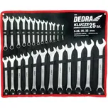 Sada očkoplochých klíčů Dedra 25 ks 1406