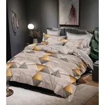 Flanelové povlečení z mikrovlákna SAMSON béžové, 140x200 / 70x90 cm