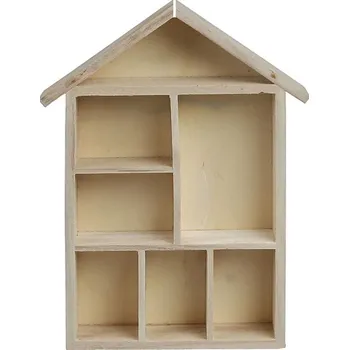 Policový systém ve tvaru domu