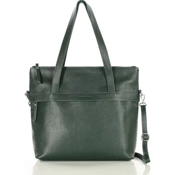 Kabelka Dámská hobo taška přírodní kůže Barva: Zelená