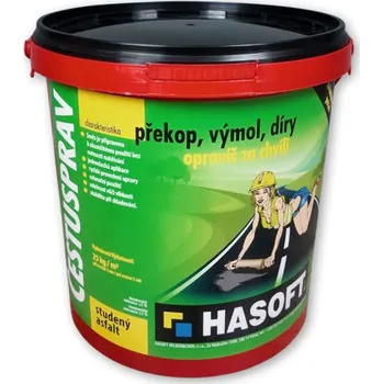 tekutá izolace CESTUSPRAV 12 kg - asfaltová směs za studena