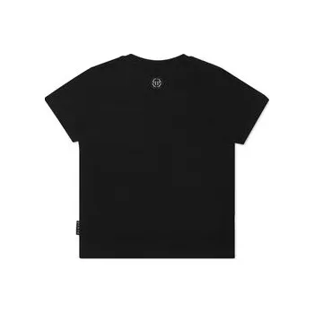 Pánské tričko PHILIPP PLEIN T-Shirt 28199 Černá Regular Fit 16