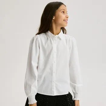 Reserved - Bavlněná košile - bílá - 453FW-00X - 453FW-00X-146