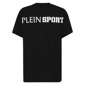 Plein Sport T-Shirt 28355 Černá Regular Fit M