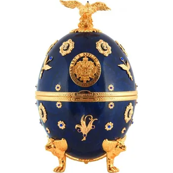 Vodka Vodka Imperial Collection Carl Fabergé Modré s Kamejí 40% 0,7l (kazeta)
