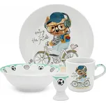 Dětská jídelní sada 4 díly MEDVÍDEK KUTIL Sklad7 444308.00 (KUTIL Sklad7)