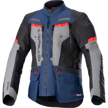 Moto bunda Bunda na motorku Alpinestars Bogota PRO Drystar modro-černo-červená XL