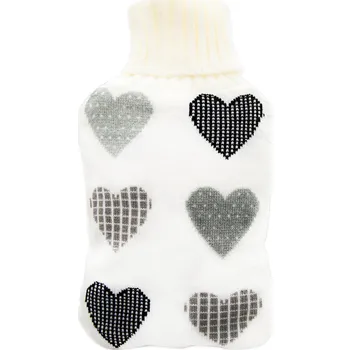 Termofor Termofor gumový ve svetříku 2L SRDÍČKA KUTIL Sklad7 440266.00 (KUTIL Sklad7)