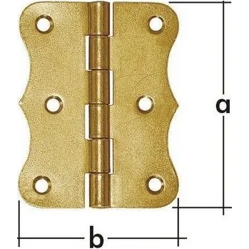 pant Závěs dveřní splétaný dekorační 100x105mm ZO 100 Zn žlutý KUTIL Sklad7 8494100.00 (KUTIL Sklad7)
