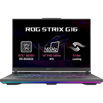 Notebook ASUS ROG Strix G16 G614PR-RV031 Šedá