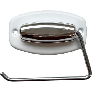 Držák WC papíru chrom/bílá komaxit KUTIL Sklad7 8230021.00 (KUTIL Sklad7)