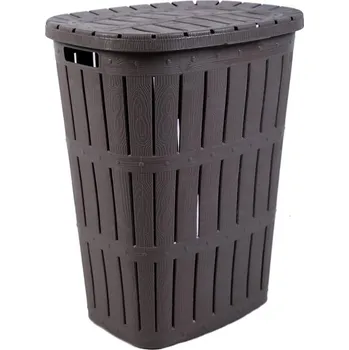Koš na prádlo Koš špinavé prádlo 55L WOOD latte KUTIL Sklad7 450400.00 (KUTIL Sklad7)