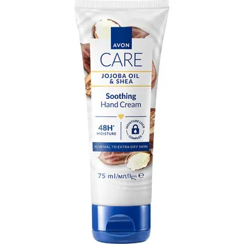 Péče o ruce Avon krém n ruce a s jojobovým olejem a bambuckým máslem 75ml