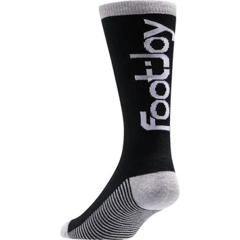 FootJoy Heritage Crew, Black, Grey, White, pánské ponožky
