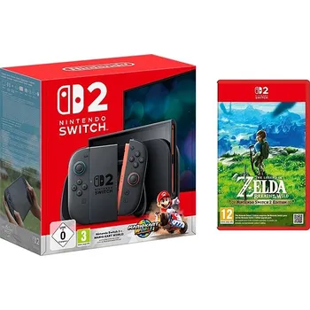 Herní konzole Nintendo Switch 2 + Mario Kart World + The Legend of Zelda: Breath of the Wild
