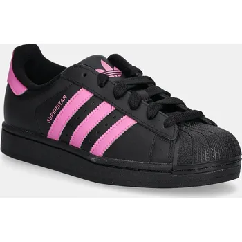 Chlapecká obuv Dětské tenisky adidas Originals SUPERSTAR II černá barva, JQ0284 99X, EUR 35.5