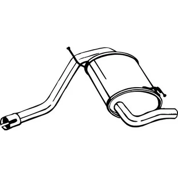 Tlumič výfuku Zadní tlumič výfuku BOSAL 200-113