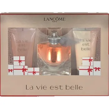 Dámský parfém Lancome La Vie Est Belle Dárková sada EDP 30 ml, sprchový gel La Vie Est Belle 50 ml a tělové mléko La Vie Est Belle 50 ml