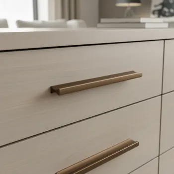 Nábytkové kování Siro Úchytka PIREA / Kartáčovaná mosaz 320 mm