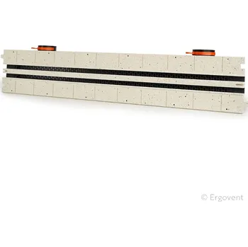 Ventil Ergovent Lineo PRO 1000/90 PUZZLE 2S lineární neviditelný dvouštěrbinový difuzor