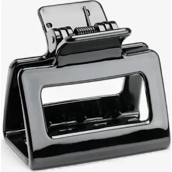 Acca Kappa velký obdélníkový skřipec Hair Clips černý