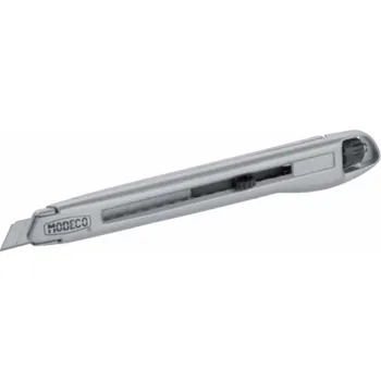 Pracovní nůž Modeco Kovový nůž se zlomenou čepelí 9mm 12ks. - MN-63-013