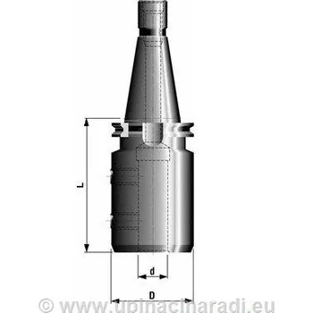 Příslušenství k nářadí Držák s kuželovou stopkou strmou 40X28-70 PN 247207