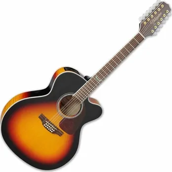 Elektroakustická kytara Takamine GJ72CE-12 Brown Sunburst 12-strunná elektroakustická kytara (Jako nové)