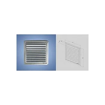 Větrací mřížka Satos Mřížka NVM 300x300 NEREZ krytka 0715