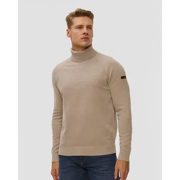 Pánský svetr Béžový Pánský Rolák Unity Original Popov Cheni Knpopovcheniaw25-sto