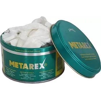 METAREX leštící a čistící tkanina na kovy, 100g (alternativa NEVR DULL)
