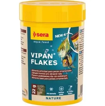 Krmivo pro rybičky Sera Vipan Flakes Nature 100 ml