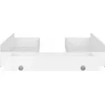 BRW Zásuvky k posteli Nepo LOZ3S Bílé - SLEVA 3% s kodem radost25