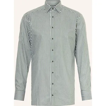 Pánská košile Olymp Pánská Košile Moderní Střih, zelená / bílá, 40