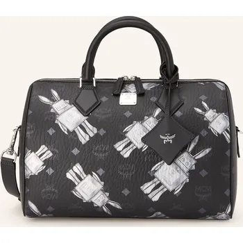 Kabelka Mcm Dámská Kabelka Ella Boston Medium, černá / stříbrná /...