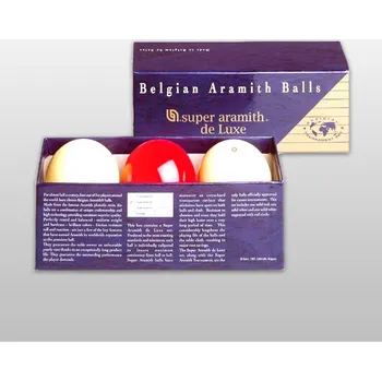 Kulečníková koule Aramith Karambol Super Deluxe, 61,5 mm, 3 ks