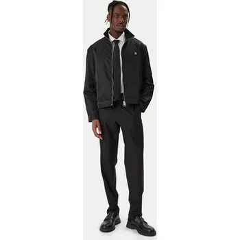 HUGO Bunda pro přechodné období Bapono 50552664 Černá Regular Fit XXL