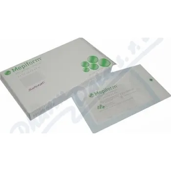 Krytí na ránu Krytí Mepiform silikon 5x7.5cm 5ks