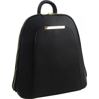 Městský batoh Jessica Bags Černý elegantní dámský batůžek / kabelka