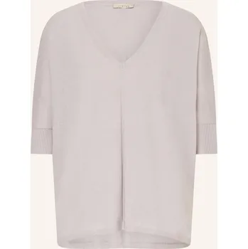 Dámský svetr Lilienfels Dámský Oversized Svetr Z Kašmíru, světle šedá, 38