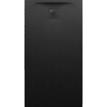 LAUFEN PRO Sprchová vanička, obdélníková, s odtokem na kratší straně, materiál Marbond 1300x700, Černá - H2129520800001