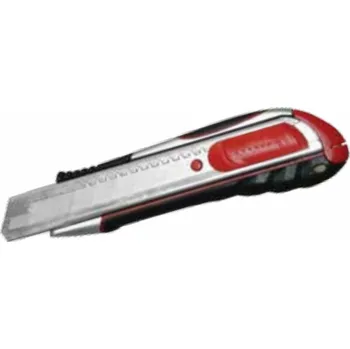 Pracovní nůž Nůž Modeco s vyměnitelnou zlomenou čepelí 18mm hliník - MN-63-026