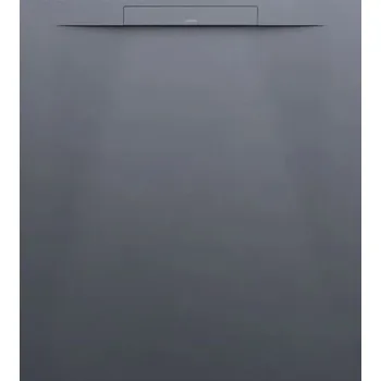 Sprchová vanička LAUFEN PRO S Sprchová vanička, obdélníková, s lineárním odtokem na kratší straně, materiál Marbond 1000x900, Antracit - H2101860780001