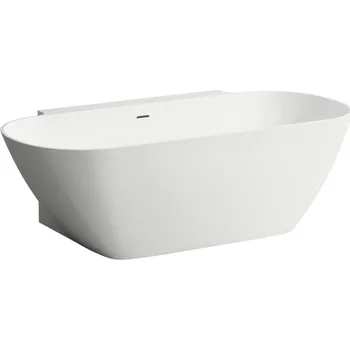 Vana LAUFEN LUA Vana, ke stěně (D - tvar), 5 předvrtaných otvorů pro baterie Kartell a Curveprime, materiál Marbond 1700x855, Bílá - H2200870000361