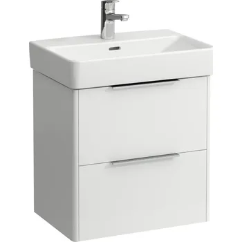 Koupelnový nábytek LAUFEN BASE Skříňka pod umyvadlo, 2 zásuvky, pro umyvadlo H818958 (compact) 520x360, Bílá lesklá - H4021521102611