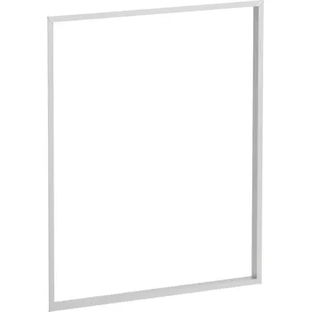 Koupelnový nábytek LAUFEN FRAME 25 Instalační rám pro montáž do stěny, zrcadlová skříňka 600 mm 630x30, Bílá - H4084809000001