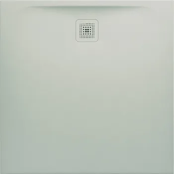 Sprchová vanička LAUFEN PRO Sprchová vanička, čtvercová, s odtokem na straně, materiál Marbond 1000x1000, Light grey - H2119520770001
