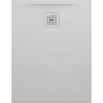 Sprchová vanička LAUFEN PRO Sprchová vanička, obdélníková, s odtokem na kratší straně, materiál Marbond 900x700, Light grey - H2169560770001