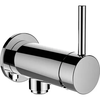 Vodovodní baterie LAUFEN twinplus Sprchová nástěnná páková baterie, pro podomítkové těleso Simibox 1-bodové, chrom, bez sprchového příslušenství, chrom 1x1, no colour - HF905455100040
