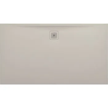Sprchová vanička LAUFEN PRO Sprchová vanička, obdélníková, s odtokem na delší straně, materiál Marbond 1600x900, Béžová matná - H2119501860001